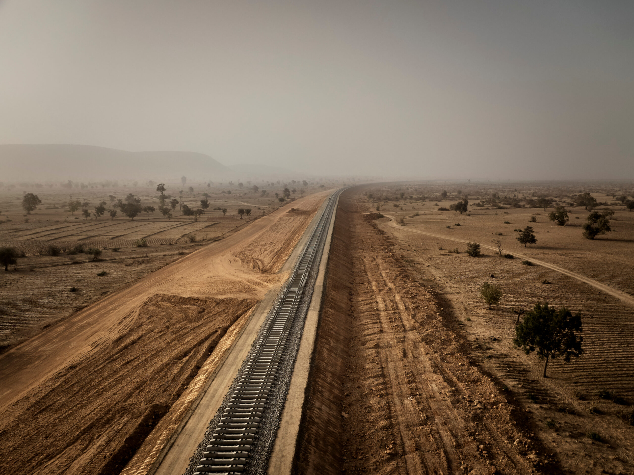 Mota-Engil Nigeria railway project representing 8 decades of engineering excellence.